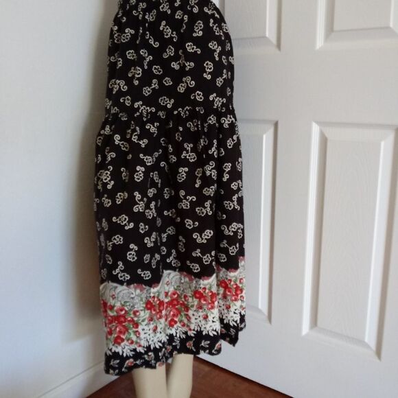Coldwater creek elastic waist rayon maxi s… - Picture 1 of 5